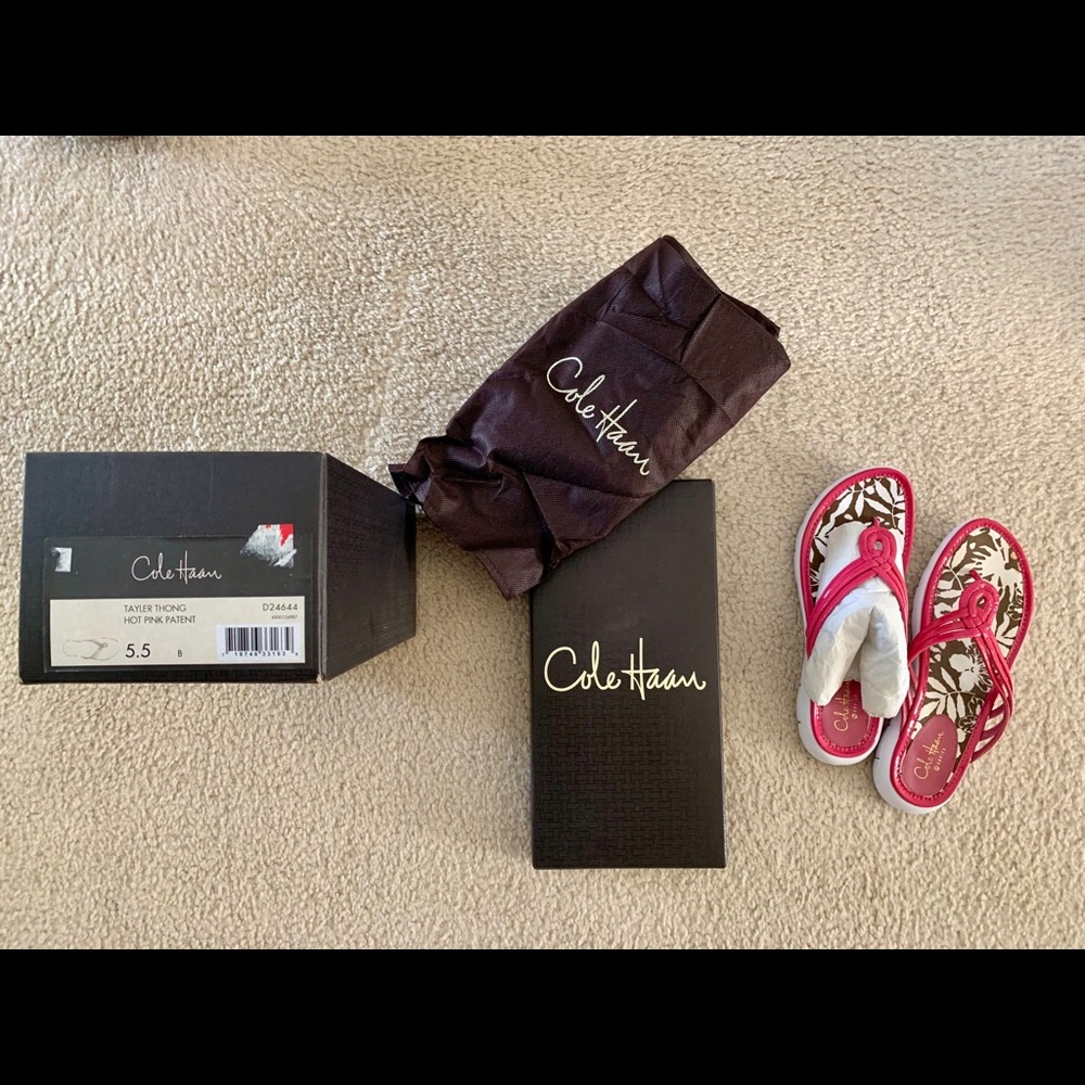 NWOT Pink Sandals, SZ 5.5B